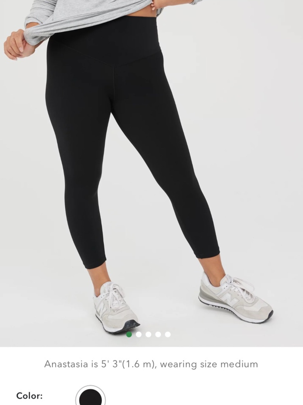 OFFLINE By aerie Real Me High Waisted 3/4 Cropped Leggings